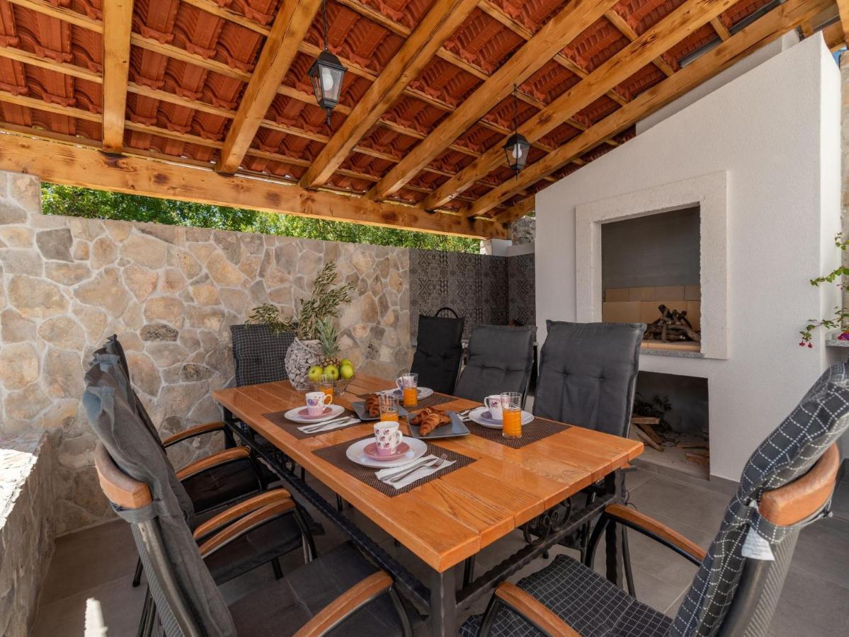 Scenic Sea View,Three Bedroom Villa With Pool Trogir Exterior foto